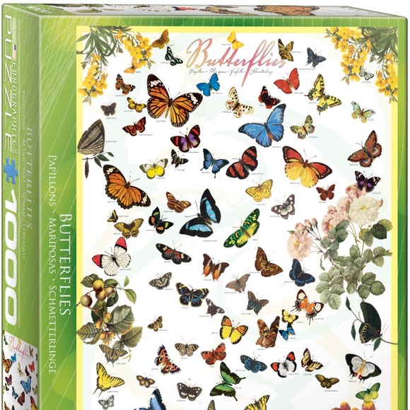 BRAND NEW ! EUROGRAPHICS 1000 - Butterflies - Picture 2 of 2
